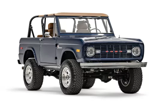 1975 Classic Ford Bronco Restoration Project 3528