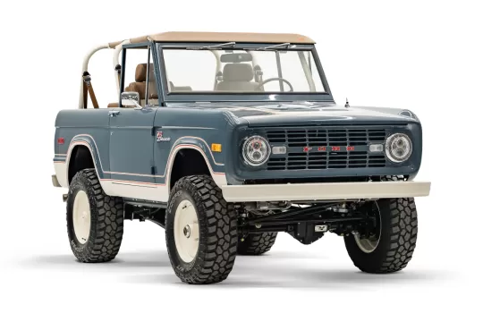 1975 Classic Ford Bronco Restoration Project 3700