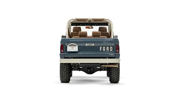 1975 Classic Ford Bronco Rnager Package_11 Rear Tailgate