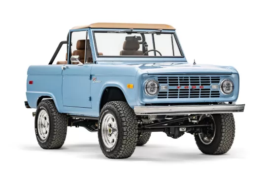 1975 Classic Ford Bronco Restoration Project 0457