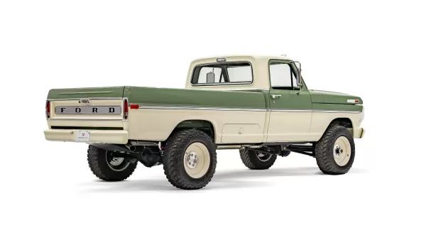 1969 Boxwood Green Ford F250_9 Passenger Side Rear 3