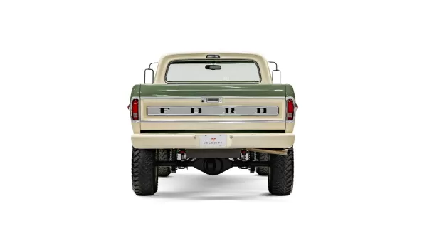 1969 Boxwood Green Ford F250_11 Rear Tailgate