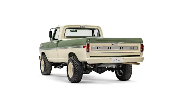 1969 Boxwood Green Ford F250_12Driver Side Rear
