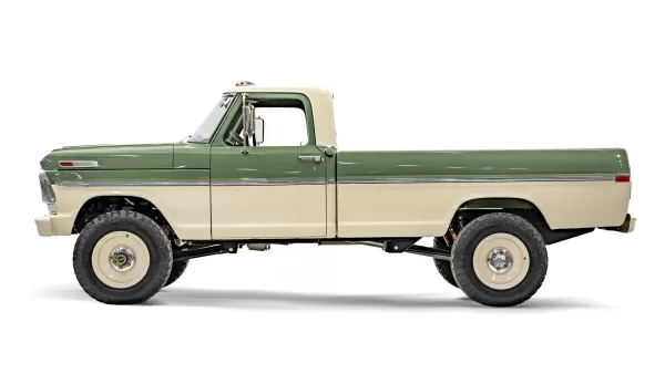 1969 Boxwood Green Ford F250_2 Drivers Side 