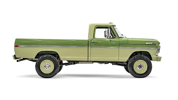 1970 Green Ford F250_8 Passenger Side