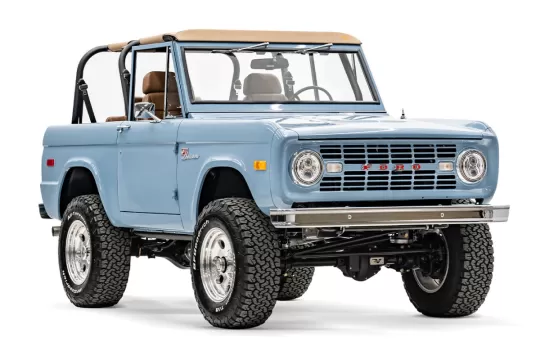 1973 Classic Ford Bronco Restoration – Project 7205