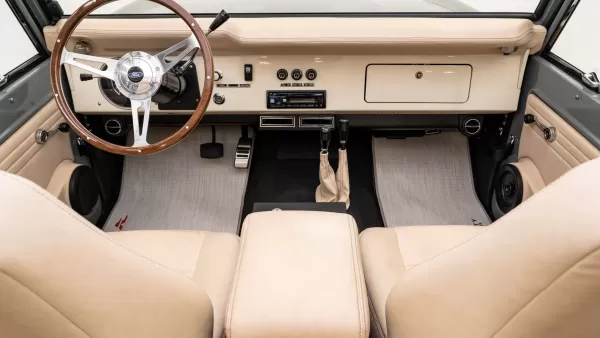 1969 Velocity Classic Bronco CPO_17 Front Interior