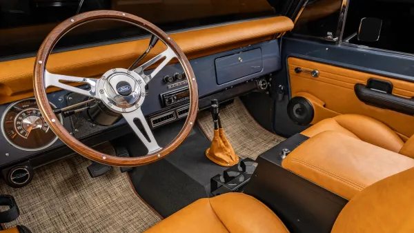 1969 Classic Ford Bronco_ 14 15 Driver Side Interior