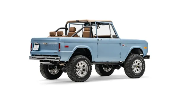 1974 Brittany Blue Bronco_9 Passenger Side Rear 3