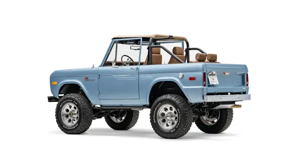 1974 Brittany Blue Bronco_13 Driver Side Rear 3.4