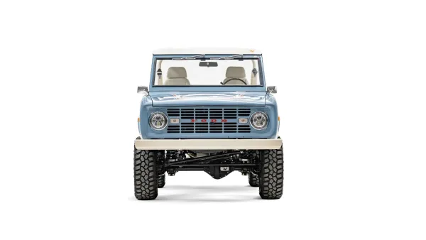 1969 Blue Ford Bronco Ranger Editoin_5 Front