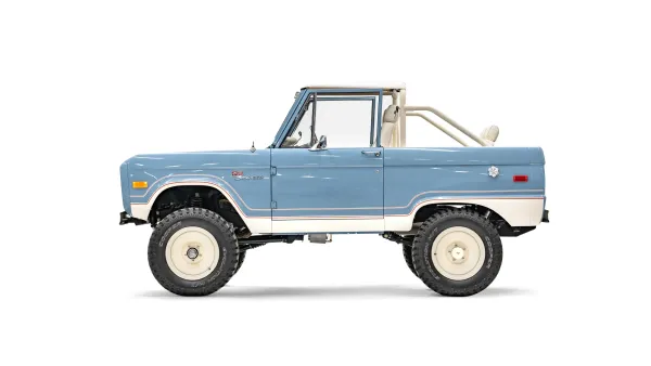 1969 Blue Ford Bronco Ranger Editoin_2 Drivers Side 