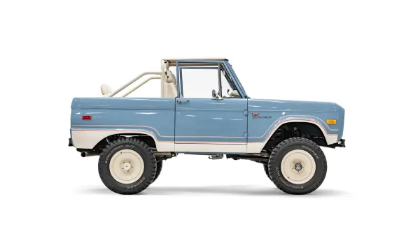 1969 Blue Ford Bronco Ranger Editoin_8 Passenger Side