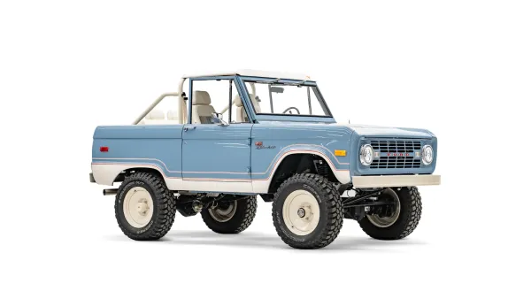 1969 Blue Ford Bronco Ranger Editoin_7 Passenger Side Front  3.4