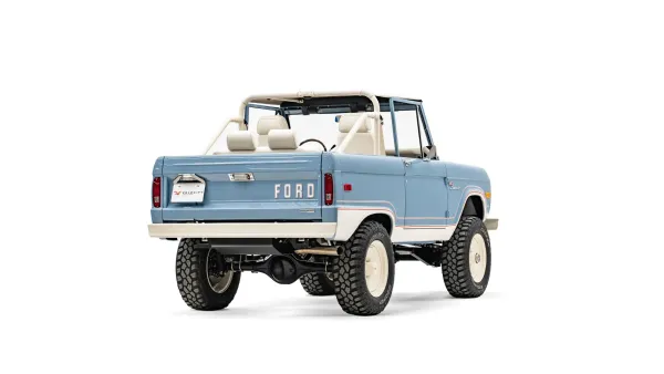 1969 Blue Ford Bronco Ranger Editoin_10 Passenger Side Rear