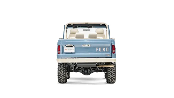 1969 Blue Ford Bronco Ranger Editoin_11 Rear Tailgate