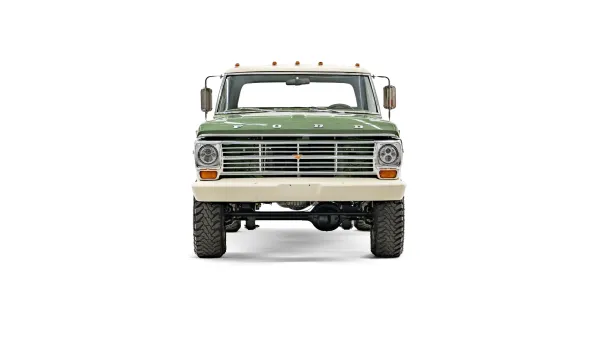 1969 Boxwood Green Ford F250_5 Front