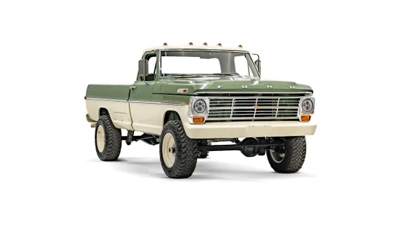 1969 Boxwood Green Ford F250_6 Passenger Side Front 