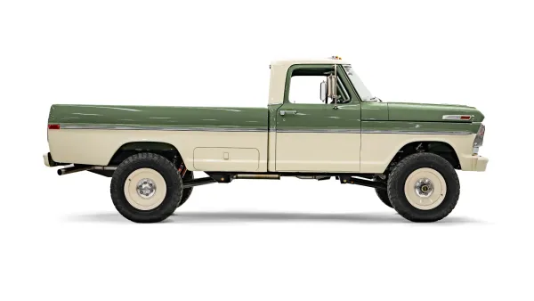 1969 Boxwood Green Ford F250_8 Passenger Side