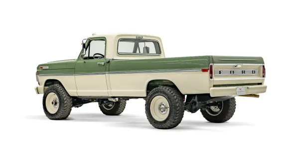 1969 Boxwood Green Ford F250_13 Driver Side Rear 3.4