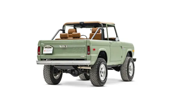 1976 Boxwood Green Ford Bronco_10 Passenger Side Rear