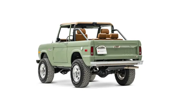 1976 Boxwood Green Ford Bronco_12Driver Side Rear