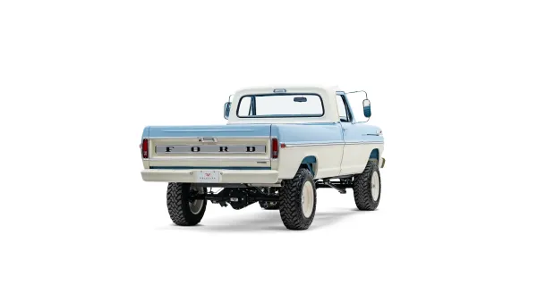 1970 Blue Ford F250 Highboy_10 Passenger Side Rear