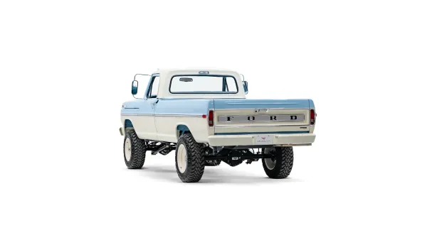 1970 Blue Ford F250 Highboy_12Driver Side Rear