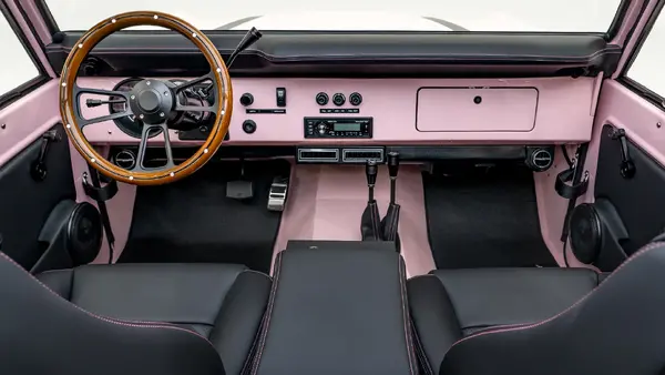 Velocity Pink 1971 Ford Bronco 13