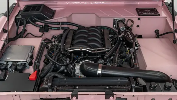 Velocity Pink 1971 Ford Bronco Details 02