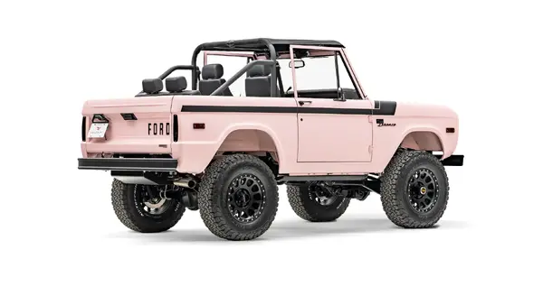 Velocity Pink 1971 Ford Bronco 07