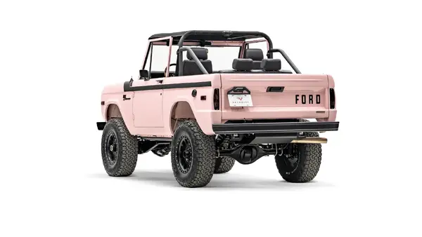 Velocity Pink 1971 Ford Bronco 10