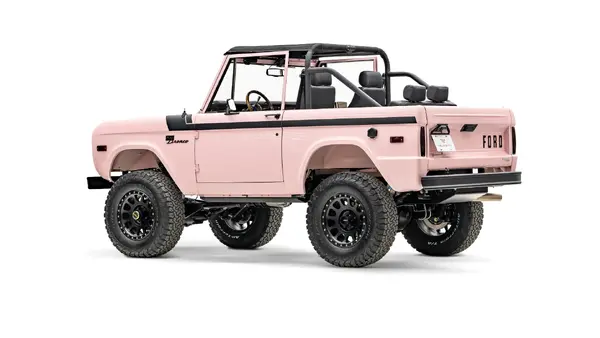 Velocity Pink 1971 Ford Bronco 11