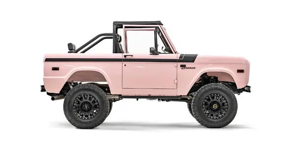 Velocity Pink 1971 Ford Bronco 06