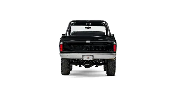 Velocity 1972 Black Chevrolet K5 Blazer_11 Rear Tailgate