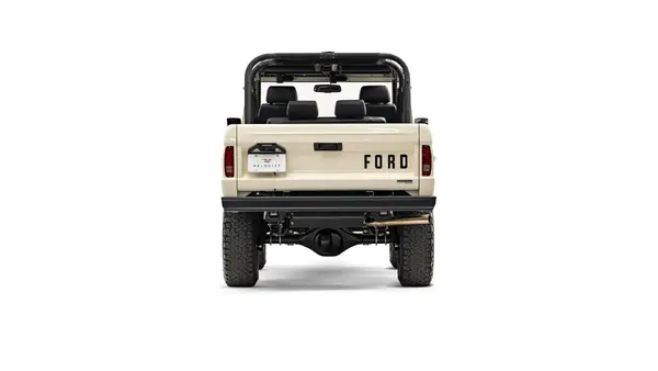 1968 Early Ford Bronco Blackout_11 Rear Tailgate
