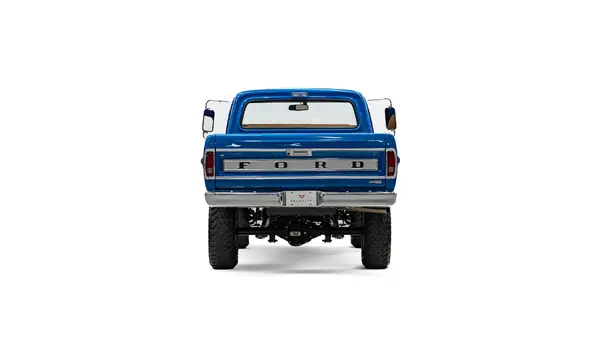 1972 Velocity Blue Ford F250_11 Rear Tailgate