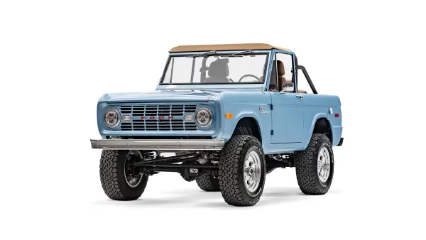 1968 Brittany Blue Classic Ford Bronco_0012_Driver Side Front
