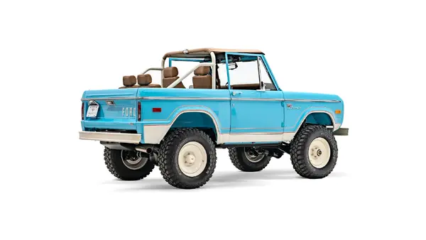 1973 Tiffany Blue Ford Bronco_9 Passenger Side Rear 3