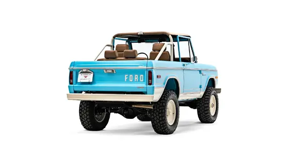 1973 Tiffany Blue Ford Bronco_10 Passenger Side Rear