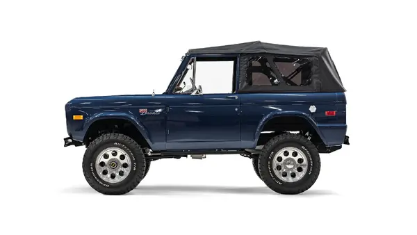 1975 Classic Ford Bronco Soft Top_2 Drivers Side 