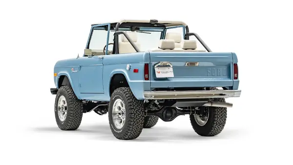 1974 Brittany Blue Ford Bronco_12Driver Side Rear