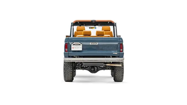 1977 Anvil Gray Ford Bronco_11 Rear Tailgate