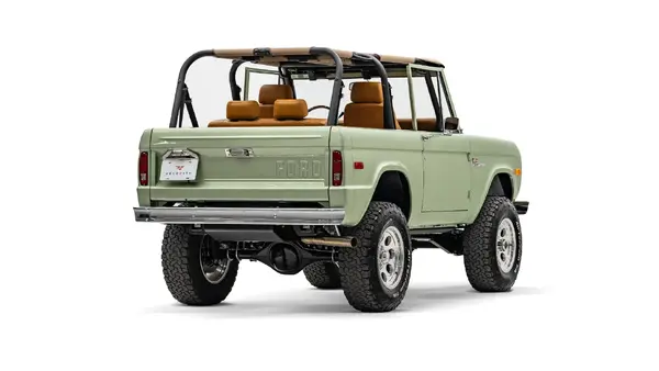 1974 Green Early Ford Bronco_10 Passenger Side Rear