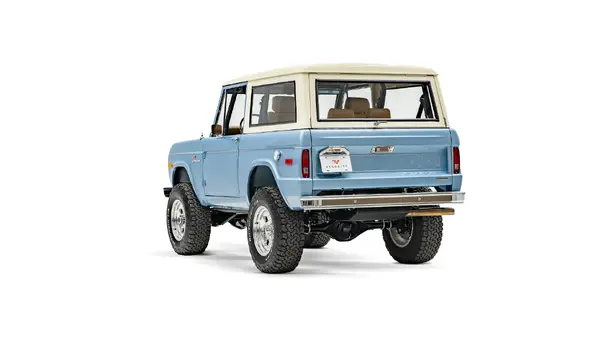 1977 Brittany Blue Hardtop Ford Bronco_12Driver Side Rear