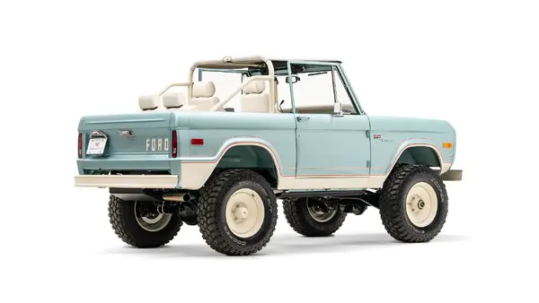 1974 Seafoam Vintage Ford Bronco_9 Passenger Side Rear 3