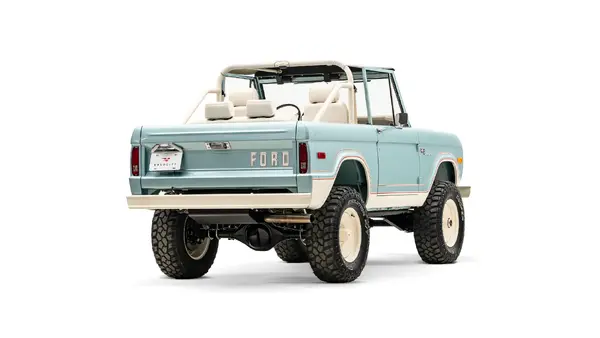 1974 Seafoam Vintage Ford Bronco_10 Passenger Side Rear