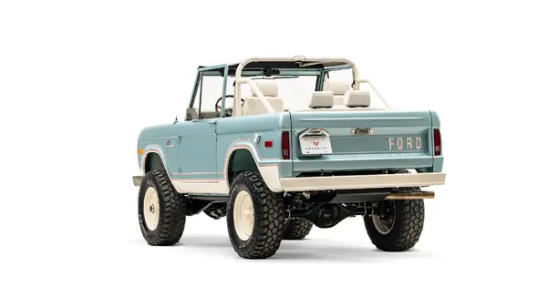 1974 Seafoam Vintage Ford Bronco_12Driver Side Rear