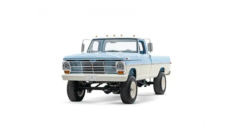 1968 Wind Blue Ford F250 (2)