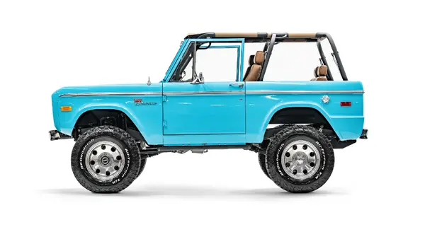 1969 Blue Vintage Bronco_2 Drivers Side 